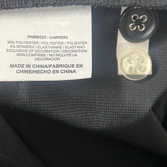 Nike Golf Pants Womens 4 Black Tour Performance Dri Fit Straight Chino Stretch - Picture 10 of 13